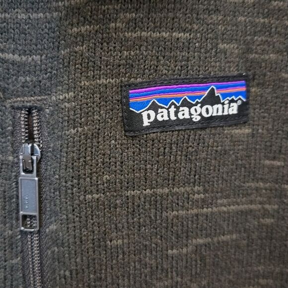 Patagonia Men's Better Sweater Fleece Jacket Size XL Full Zip Company Logo - Picture 5 of 15